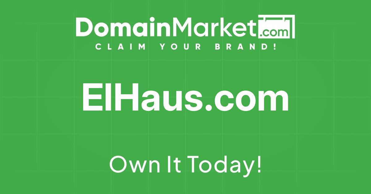 Elhaus.com - Industrial Domain for Sale