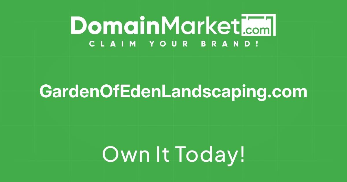 GARDEN OF EDEN LANDSCAPING I LLC logo