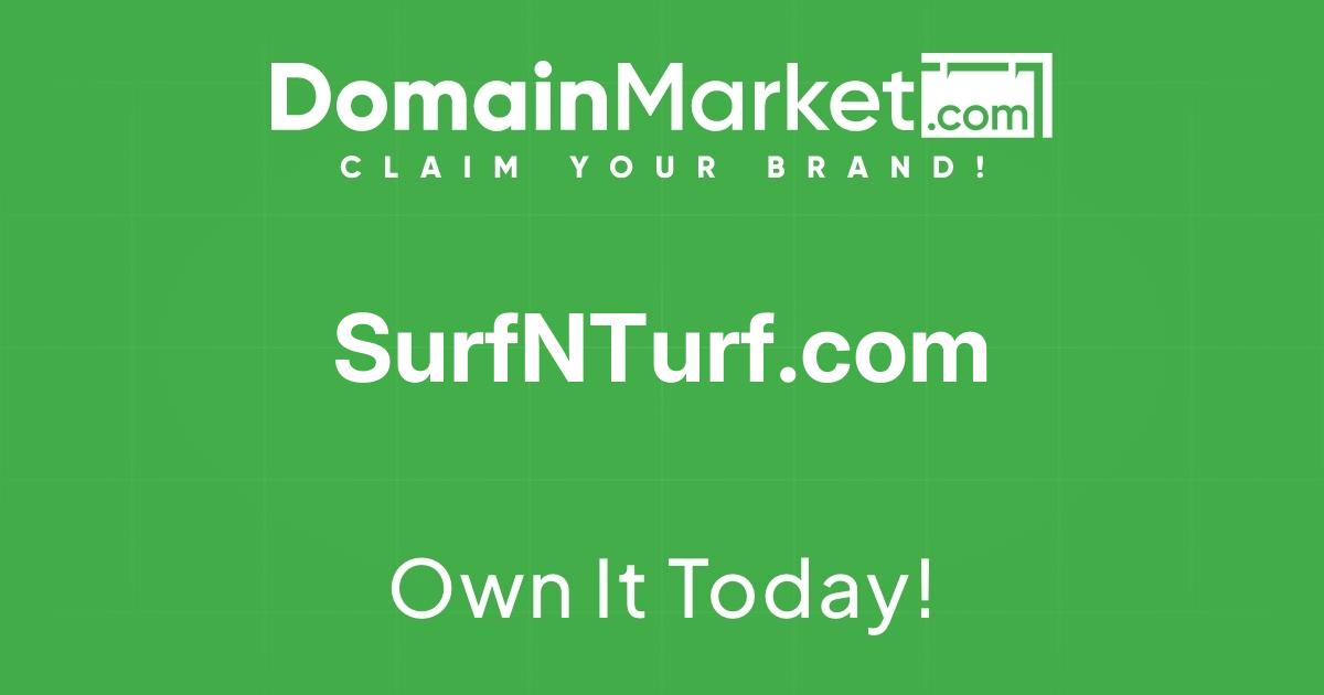 SURF N TURF LANDSCAPE logo