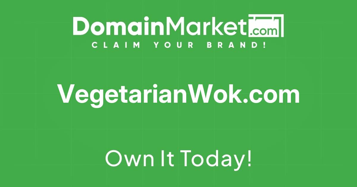 Vegetarian Wok